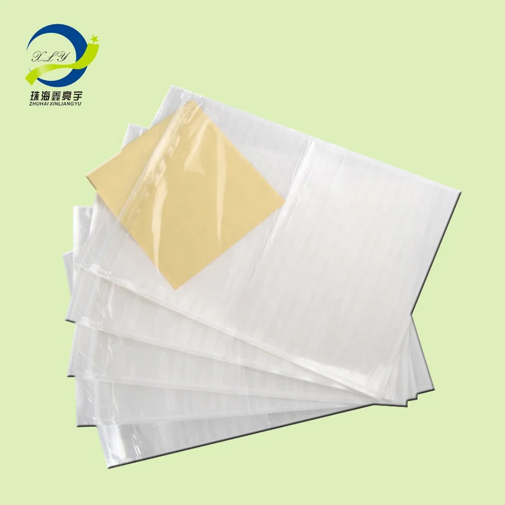 180mm(0)*270mm Clear Invoice Packing Slip Enclosed Document Envelope Waterproof for Shipping