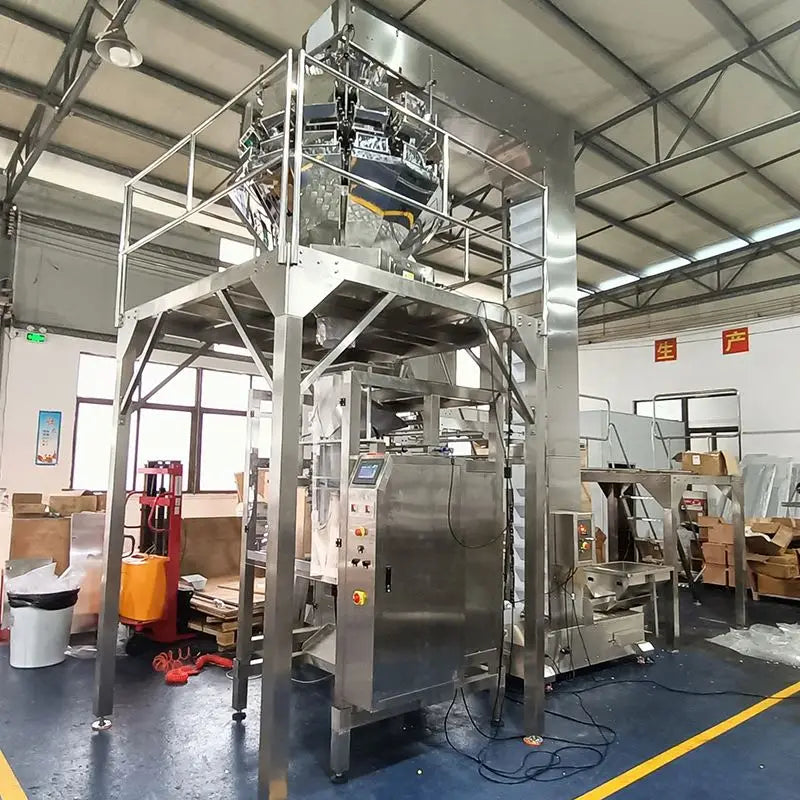 Multifunctional Bean Grain Nut Food Weighing Potato Rice 1Kg 2Kg 5 Kilo Sunflower Seeds Packing Chips Packaging Machine