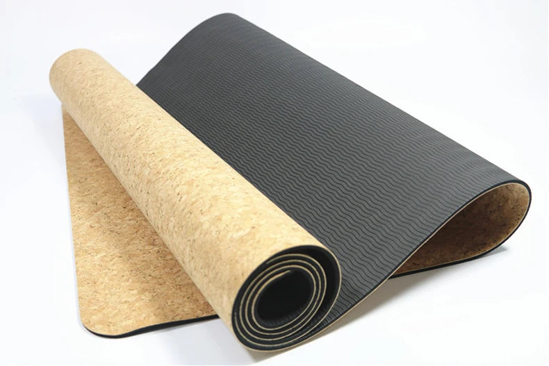 Dark Printing Yoga Fitness Mat Suede Rubber Non-slip Health Yoga Flower Mat Factory Outlet Practice Mat With Ncie Design