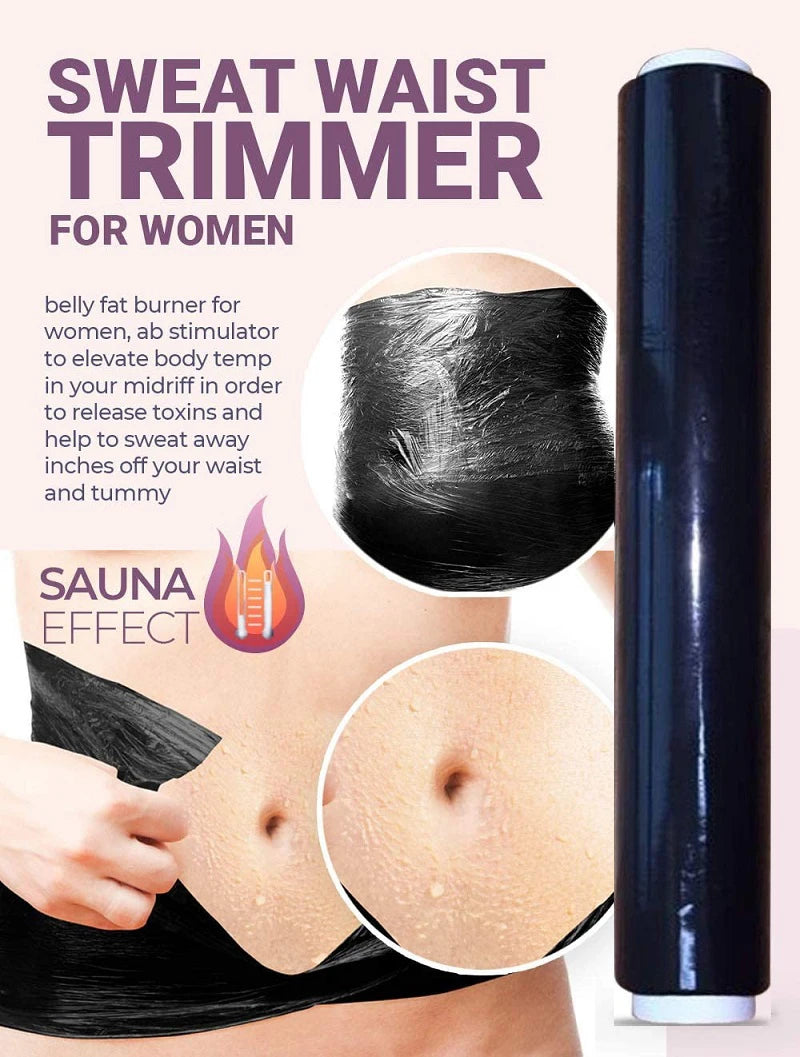 Body Wrap Sweat Shaper for Weight Loss - Adjustable Slimming Roll Body Shaping Massage Equipment Tidesmit