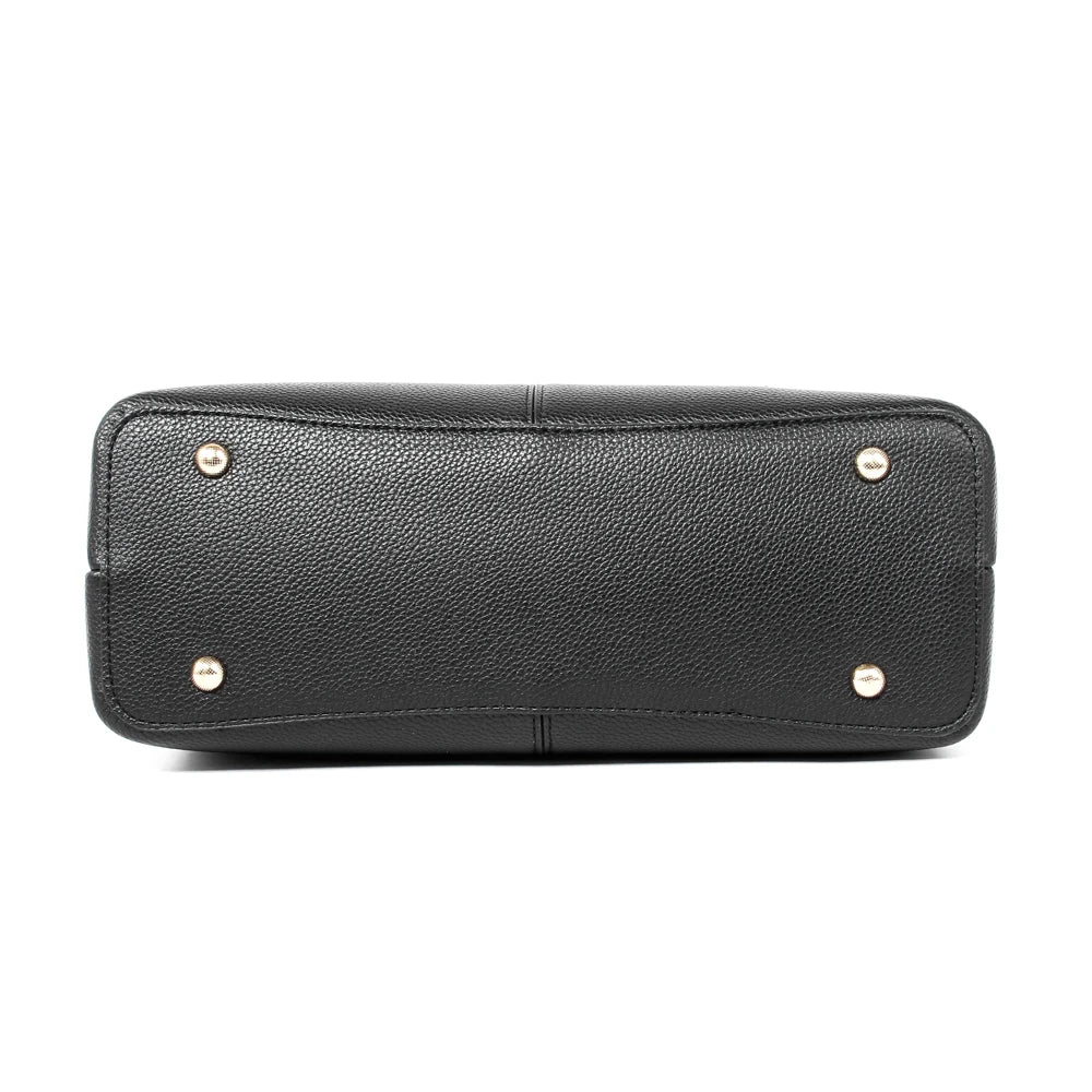 2025 Elegant Waterproof PU Leather Handbag for Women Large-capacity Luxurious Design Shoulder/Cross-body Bag Lightweight Durable