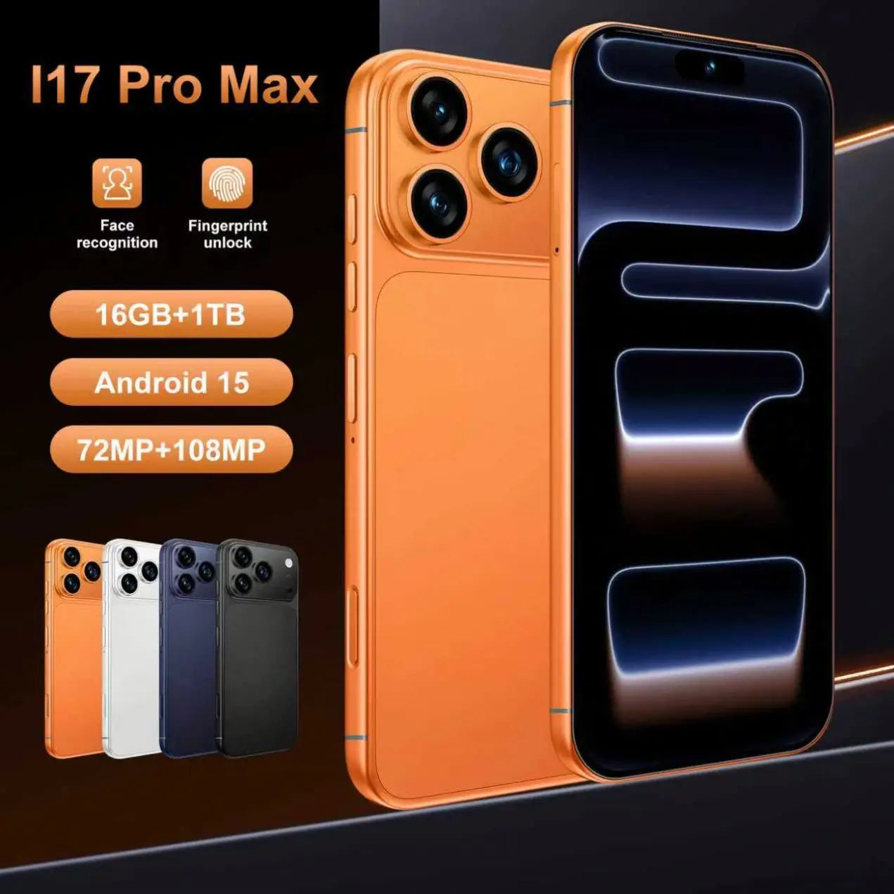 Redmi Note 13 Pro+ 5G Smartphone – 16GB RAM, 1TB Storage, Black Tidesmit