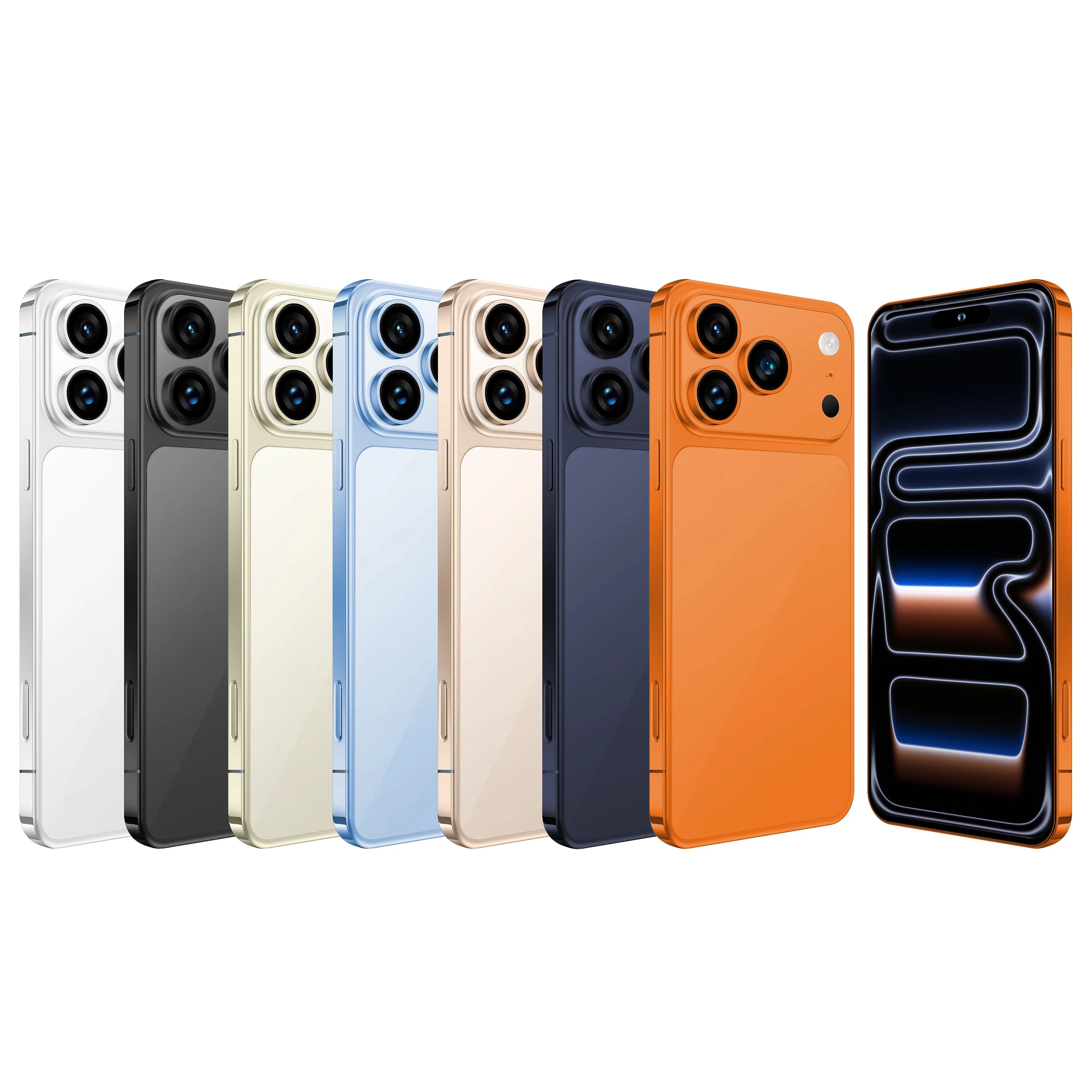Tidesmit 5G Smartphone, 1TB Storage, 16GB RAM, 7.3 Inch AMOLED Display Tidesmit