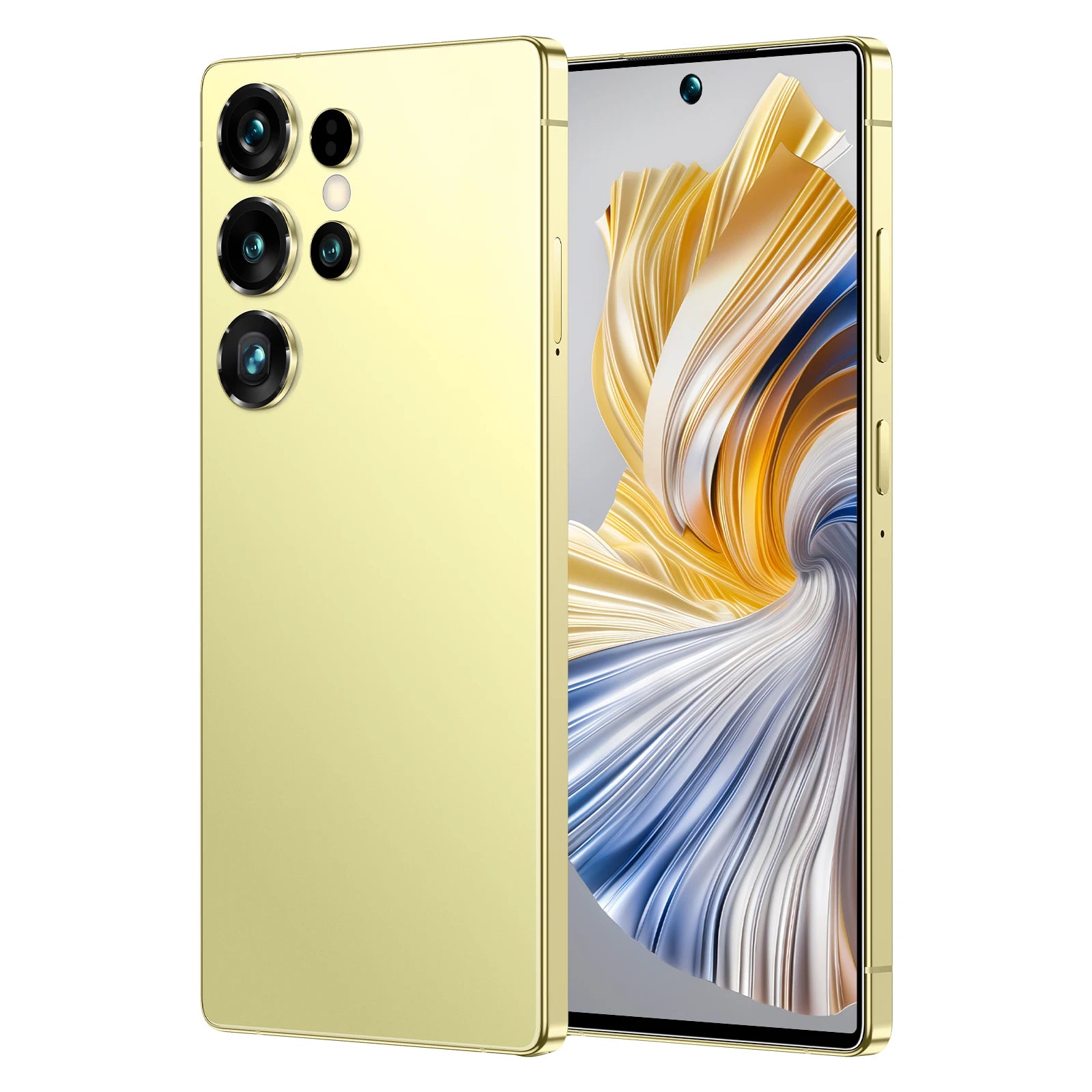Tidesmit ULTRA 5G S25 smartphone with 7.3-inch display 12GB RAM 512GB storage and 108MP camera for mobile gaming