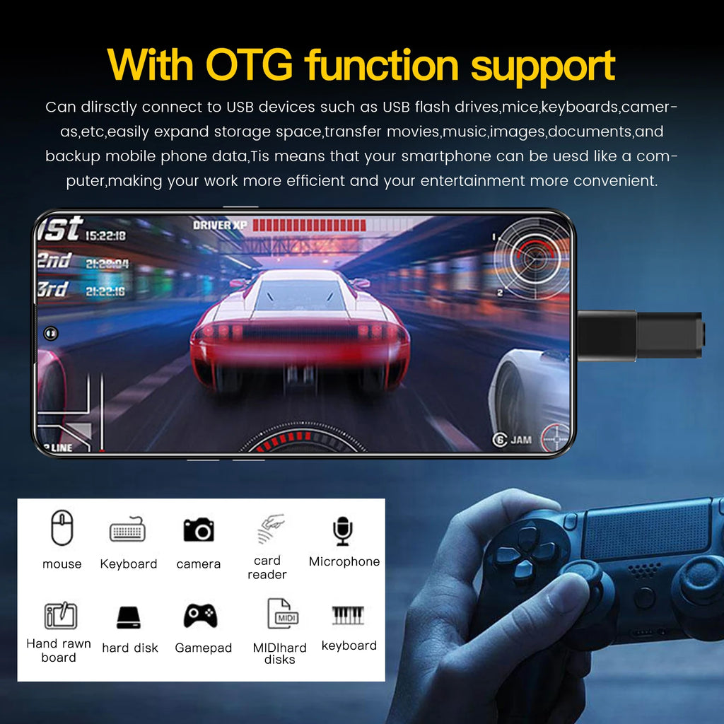 Tidesmit 7.3-inch 5G Android smartphone with dual SIM support factory direct mobile device