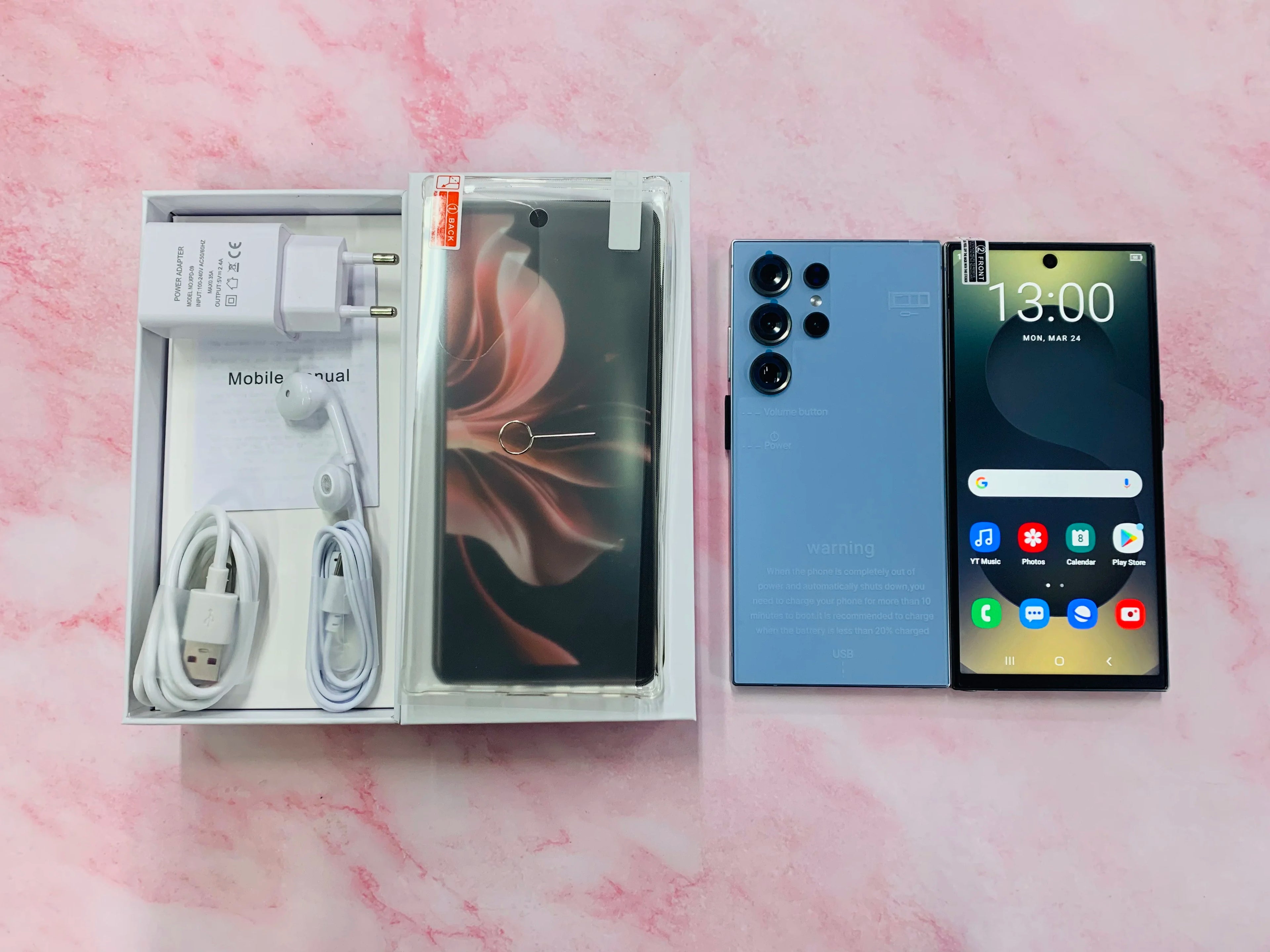 New S25 Ultra 22GB+2TB Smartphones 5G Dual SIM Cellphone Mobile Phone Big Screen Global 5G Android 15 S25 Ultra Smartphone - Tidesmit