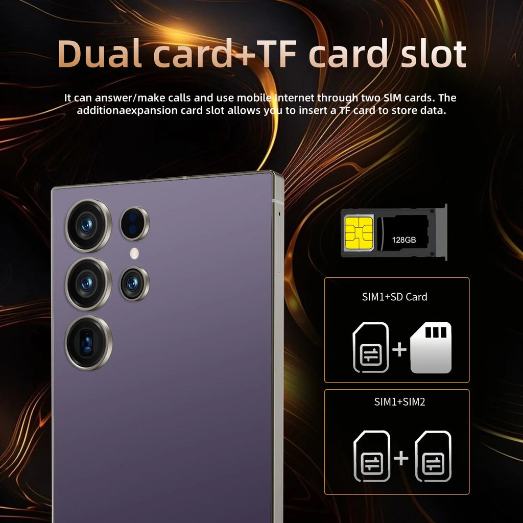 New S25 Ultra 22GB+2TB S25 Ultra Smartphones Big Screen S25 Ultra 5G Dual SIM Cellphone Mobile Phone Cheap Smart Phone - Tidesmit