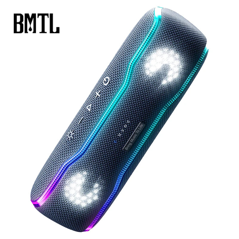 Xdobo Mini Blue Tooth 30 w Waterproof Ipx 7 Bt 5.3 Wireless Speaker with Rgb Light Black plastic My Store