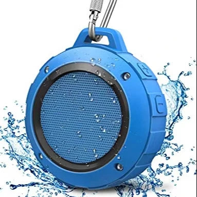 Bluetooth Speaker -Kunodi F4 Outdoor Waterproof Bluetooth Speaker 10W TWS IPX6 Portable Mini Shower Speaker with MIC Enhanced Bass 12H Playtime
