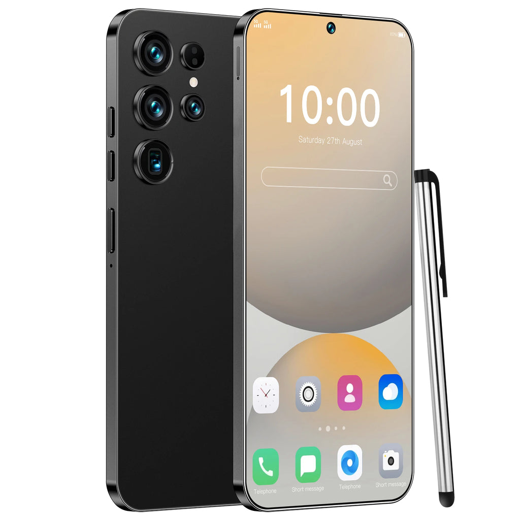 2025 New Original S26 Ultra Smartphones 22GB+2TB 5G Dual SIM Mobile Phone HD Face Unlock Android 14 5G Phone - Tidesmit