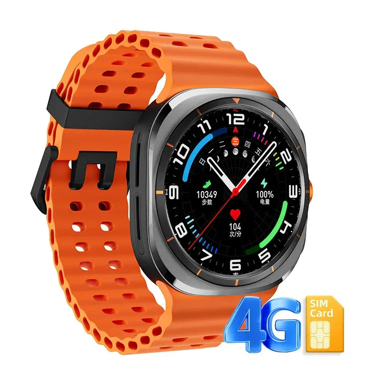 New Arrivals U8 ULTRA AMOLED WIFI Smart Watch 1.508 Inch 480*480 3GB+32GB 4G Dual System Android Smartwatch - Tidesmit