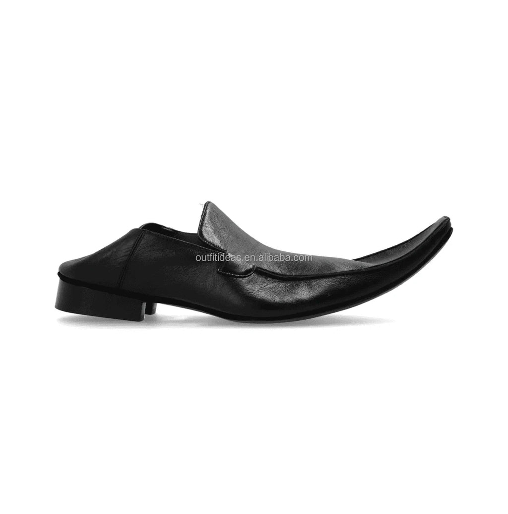 Exaggerated Pointed Toe Leather Oxfords Large Volume Men Heel Shoes Women Party Wedding Dress Shoes for Men Pointed Toe Shoes