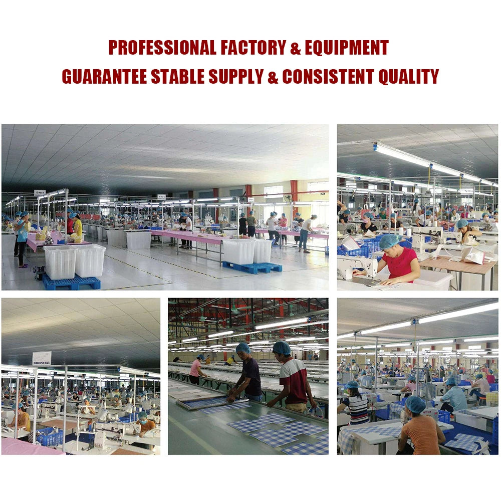 Please provide the correct product image. The image currently uploaded shows a garment factory, not a bucket bag.