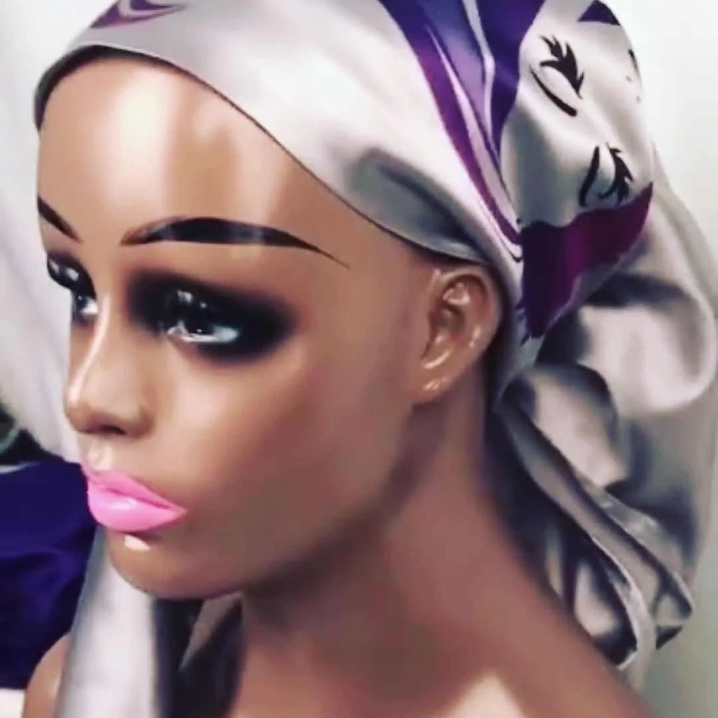 Manufacture of High Quality 90X90 Small 9 Printing Multi-Purpose Headscarf Women'S Silk Scarf