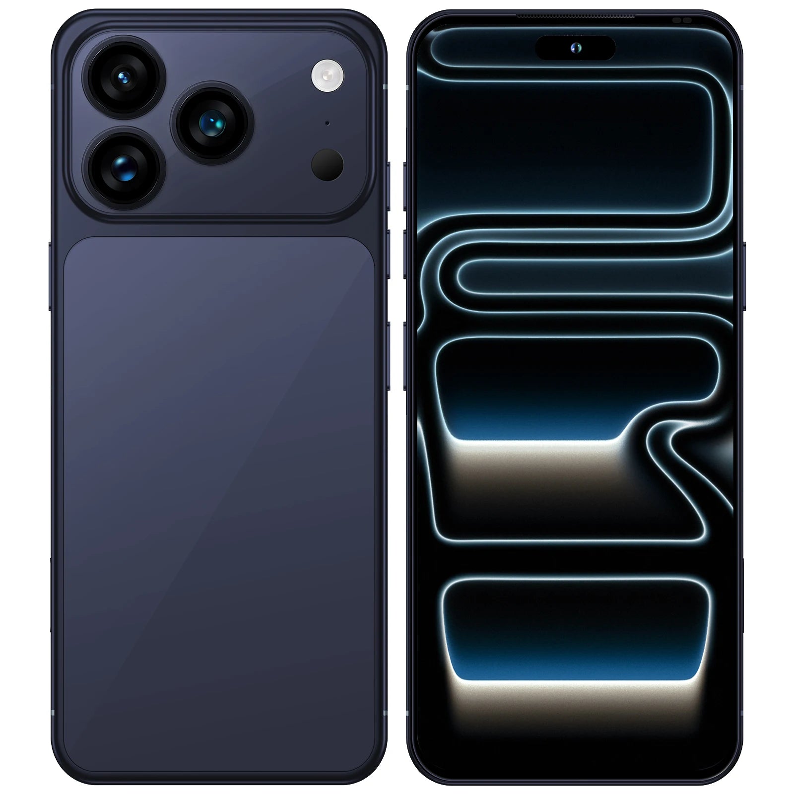 5G Smartphone 7.3 Inch AMOLED 1TB 16GB RAM Unlocked - Tidesmit Dark Blue 16g 1TB Tidesmit