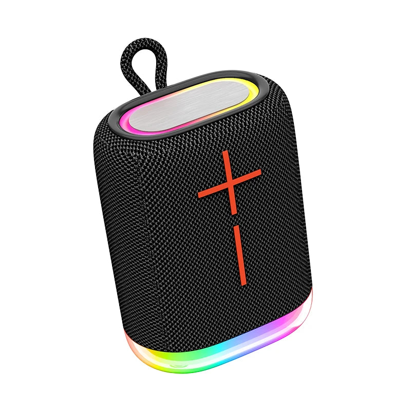 Bluetooth Speaker -High-End Quality Big Stereo Loud Car Super Bass Woofer Dj Wireless Sound Deep Speaker Tws Bt Waterproof Ipx RGB TF Mini LED