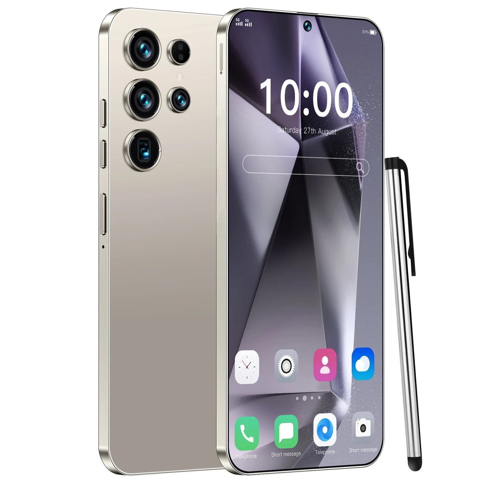 2025 New Original S26 Ultra Smartphones 22GB+2TB 5G Dual SIM Mobile Phone HD Face Unlock Android 14 5G Phone - Tidesmit