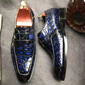 Stylish Genuine Crocodile Leather Shoes Men Formal Alligator Leather Customize Italian Shoes Goodyear Luxury Dress Men's Shoes