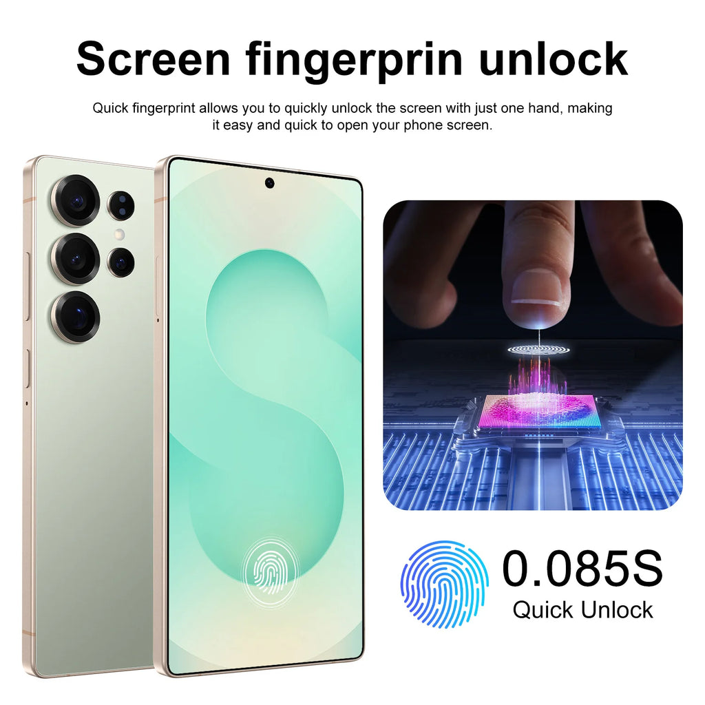 Original S25 Ultra 5G smartphone with 16GB RAM and 1TB storage featuring a 7.3-inch HD Android 15 dual SIM display
