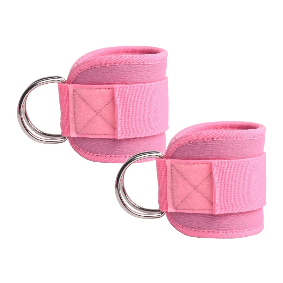 Hot Sale Custom Logo 7 PCS Pack Barbell Pad With Carry Bag Fitness Gym Accessories Pink Ankle Strap Tidesmit