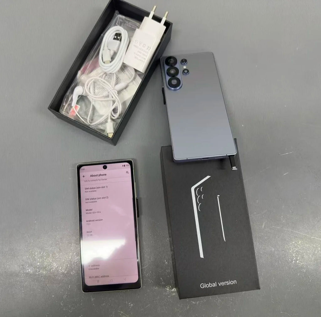 22GB+2TB S26 Ultra 5G Smartphone 2025 New Arrived Android 15 7.3 Inch Big Screen 5G WIFI S26 ultra Cell Phone Smart Phones