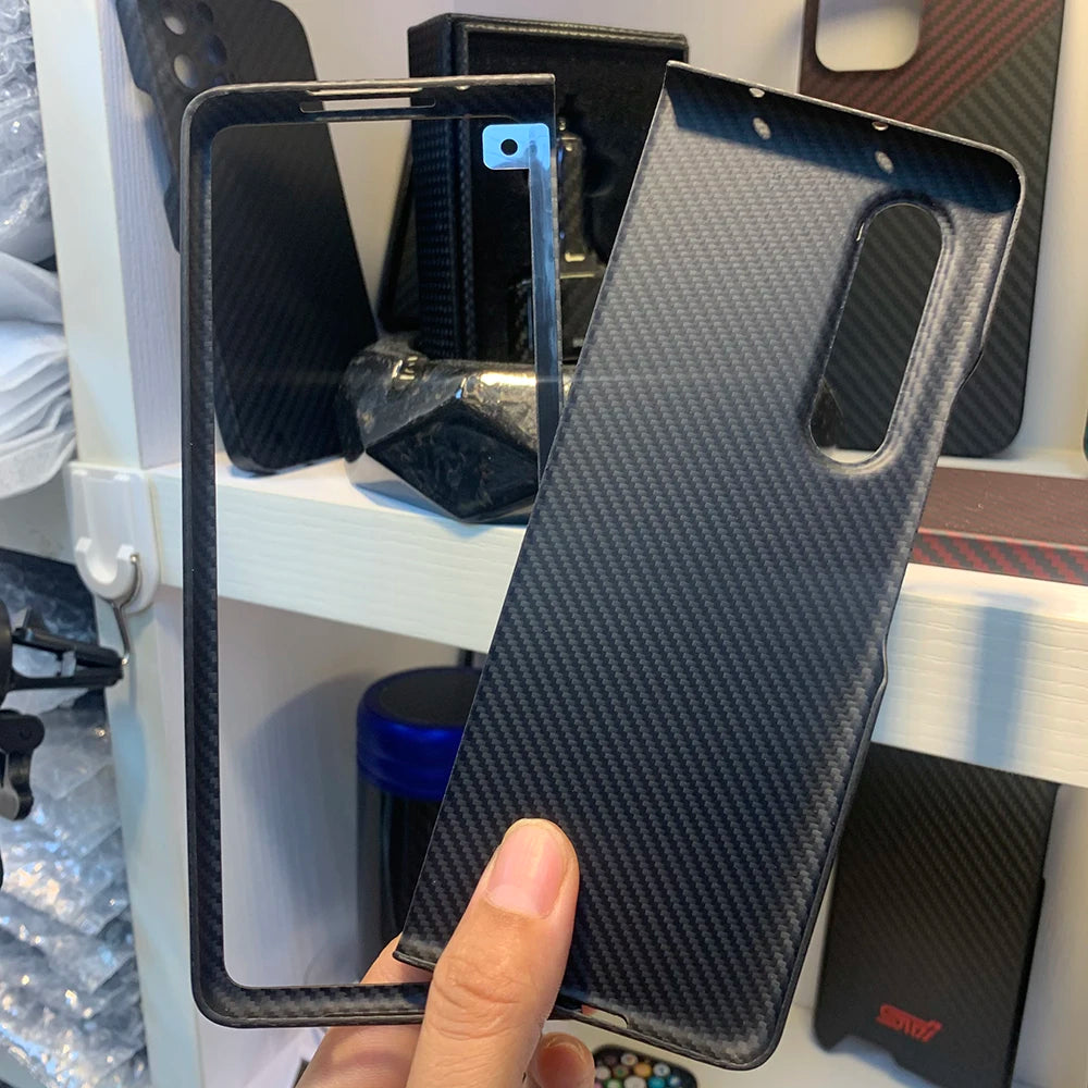 Samsung Galaxy Z Fold 6 Carbon Fiber Case | Ultra-Thin Aramid Cover Tidesmit