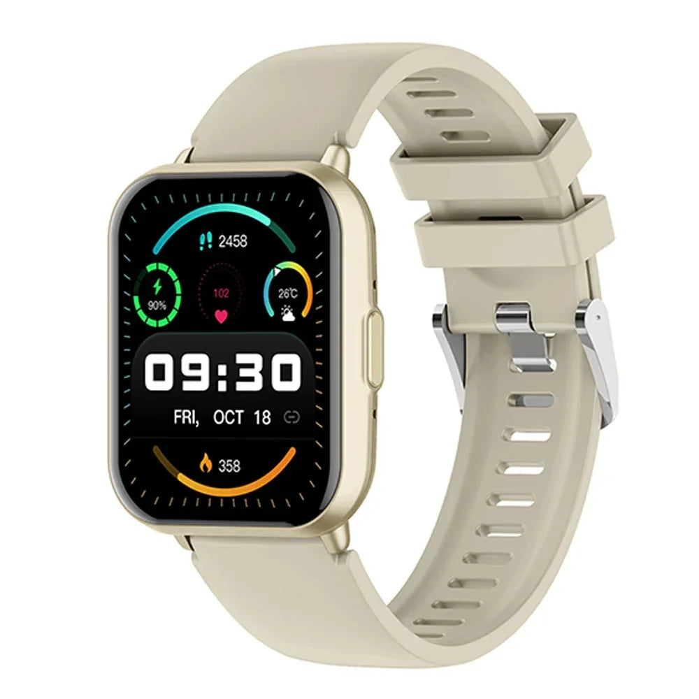 Z169 Men Women's Sport Smartwatch 1.83Inch 10M Waterproof Call Health Monitoring Alloy Sleep Tracker Smart Watch 2025 - Tidesmit