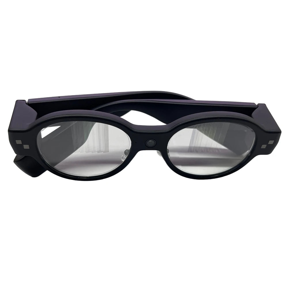 AI Smart Glasses Wireless AR Assistant Voice Control Translation Teleprompter Business Meeting Privacy Screen