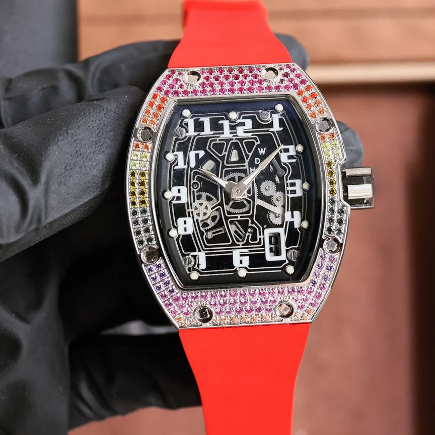 Watch Automatic Mechanical Men Wristwatch Luxury Skeleton Waterproof Fashion High Quality Classic Sports Watch