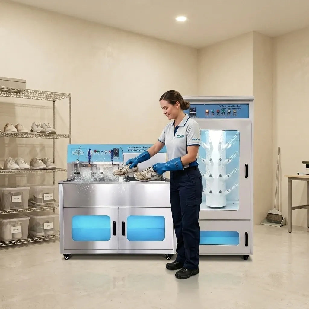 4800W Commercial Shoe Washing Machine and Dryer