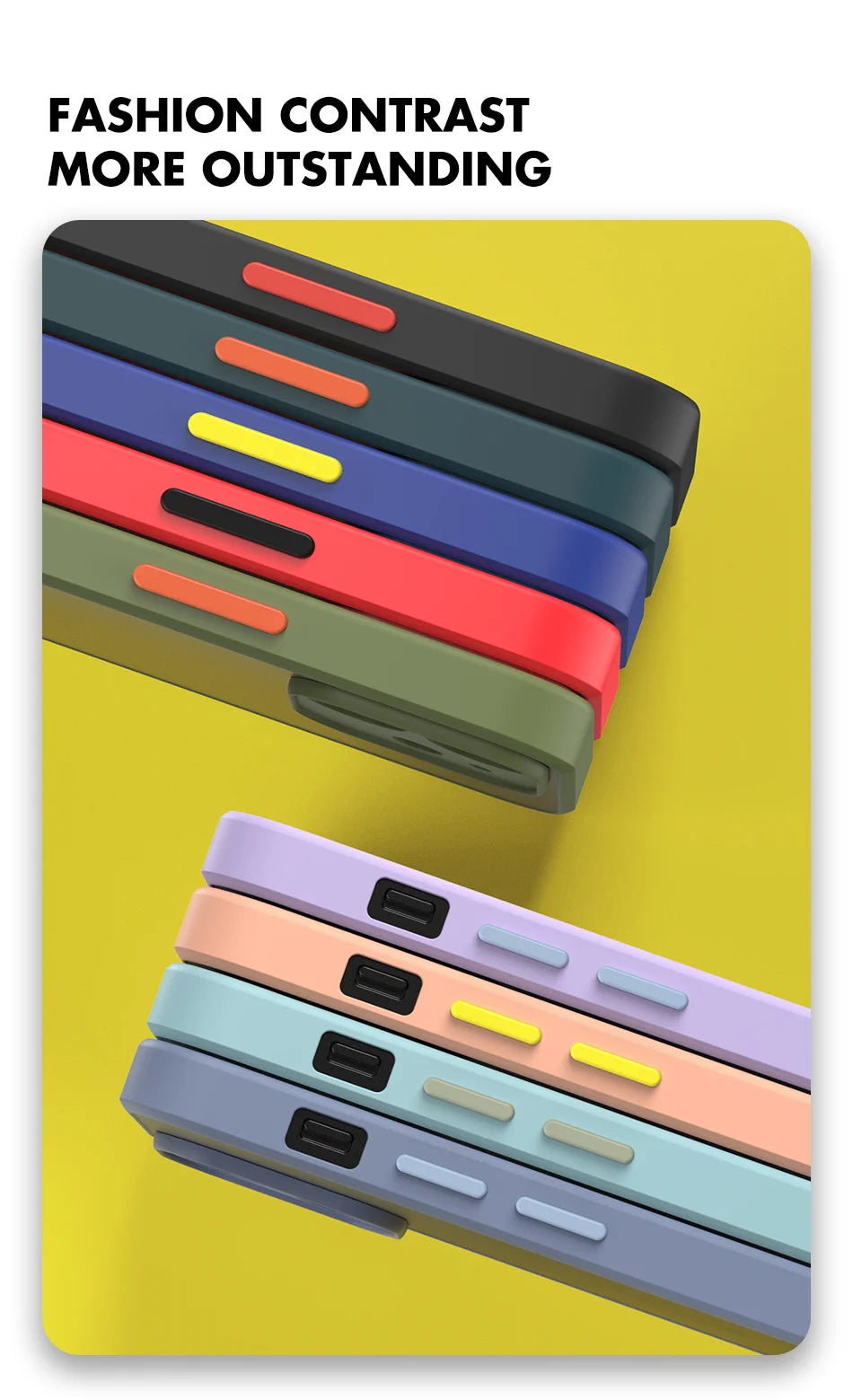 Matte Clear iPhone Case - Shock-Absorbing Slim Fit Cover for iPhone Tidesmit