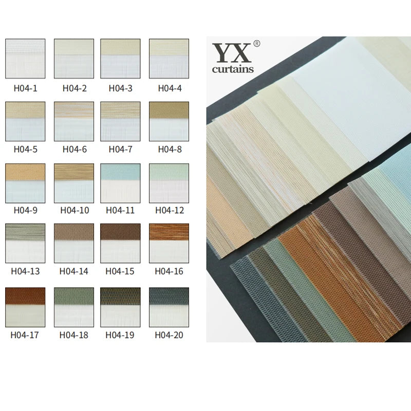 Wifi Tuya Smart Best Quality Motorized Zebra Blinds Blackout Indoor Horizontal Automatic Battery Powered zebra Blinds Personalized colors Personalized sizes Tidesmit