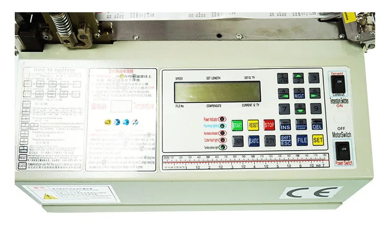 Automatic Easy Operating Elastic Cord  Elastics Tape Band Ribbon Cutter Cutting Machine DQD-120RL