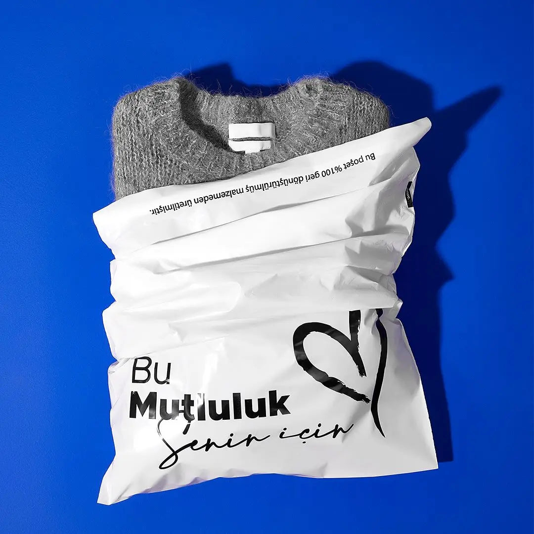 Logo Printed 100% Compostable Polymailer Courier Packaging Mail Clothes 10x13 Cornstarch Plastic Postal Mailing Polybag