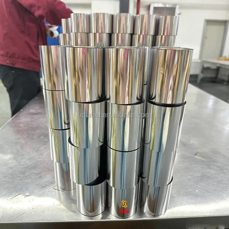 Thermal transfer wax resin ribbon reels in metal-wrapped packaging