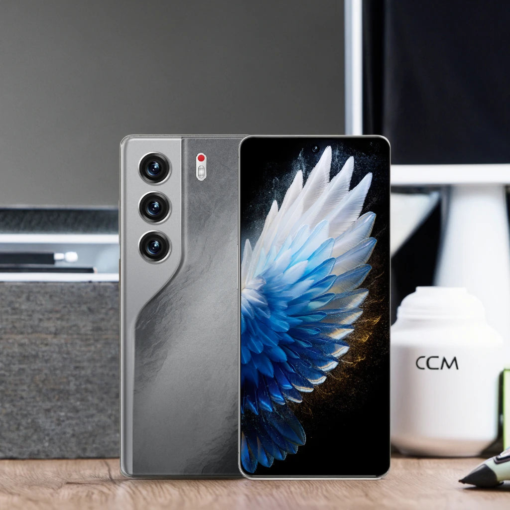 Tidesmit Camon 40 Pro 5G smartphone side angle view highlighting the sleek design and ultra-clear 108MP camera lens.