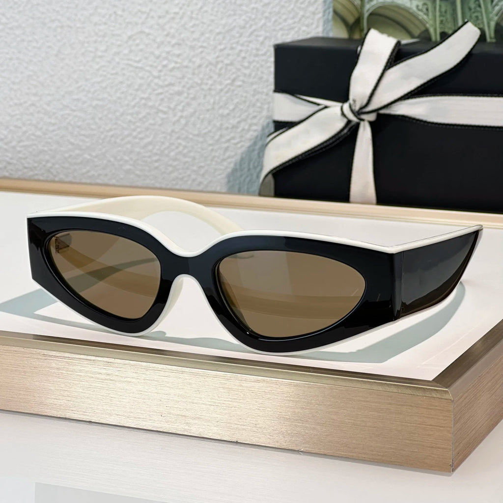 2026 Unisex Fashion Designer cat Eye  Sunglasses UV400  High-quality and Comfortable Suitable for Beach Vacations Luxury Glasses