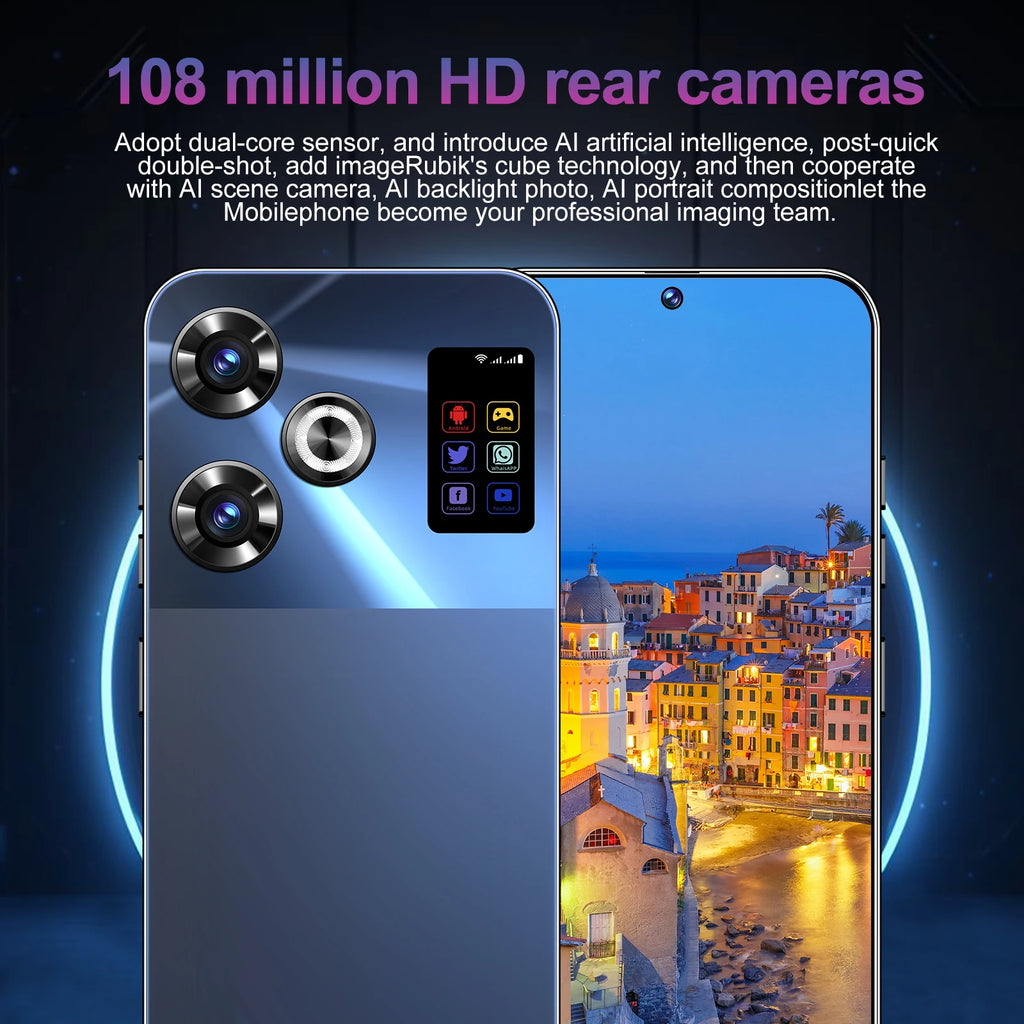S25 Ultra 5G Smartphone, 16GB RAM, 1TB Storage - High Performance Phone Tidesmit