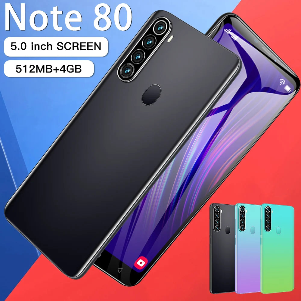 New Low-price Note80 HD 5.1-inch Full Screen 3G Mobile Phone E-commerce Cheap Smart Phones Made in China - Tidesmit