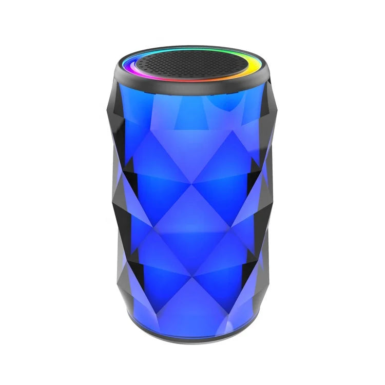 Bluetooth Speaker -Flashing LED Touch Control Light Mini Blue Tooth Speaker