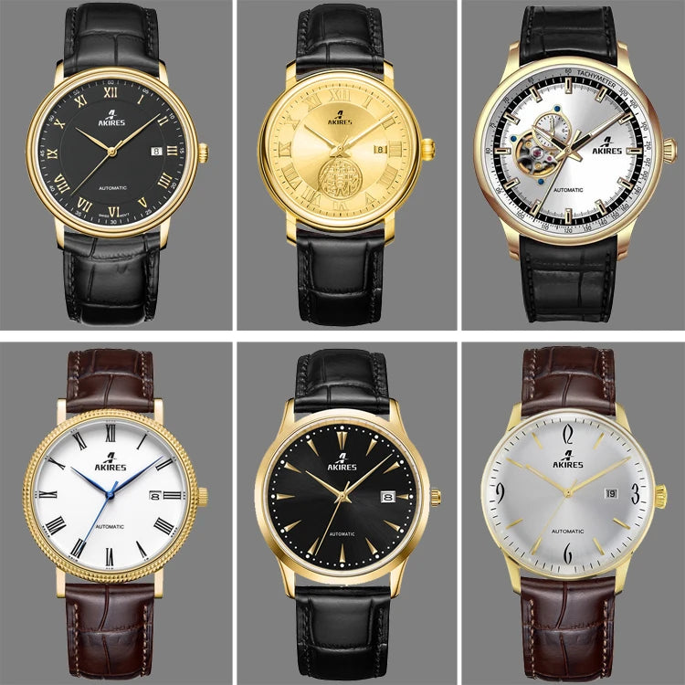 Customized Luxury Automatic Watch Stainless Steel Sapphire Glass Automatic Movement Oem Watch For Men