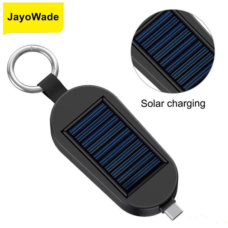 Portable Solar Keychain Power Bank 3000mAh Mini Fast Charger Tidesmit