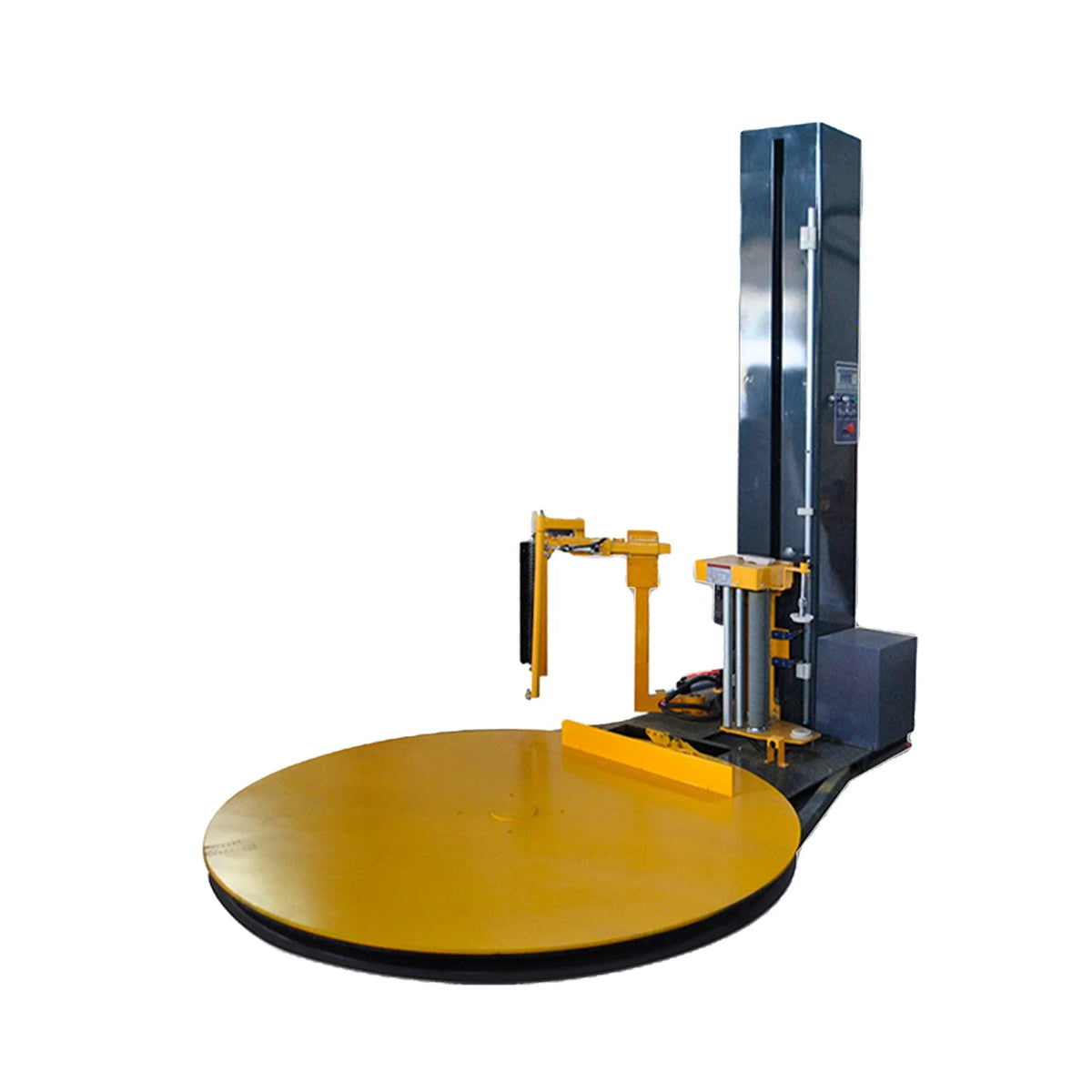 High Quality Constant Force Pallet Packaging  Automatic Turntable Wrapping Equipment Self-cutting Film Tray Winding Machine