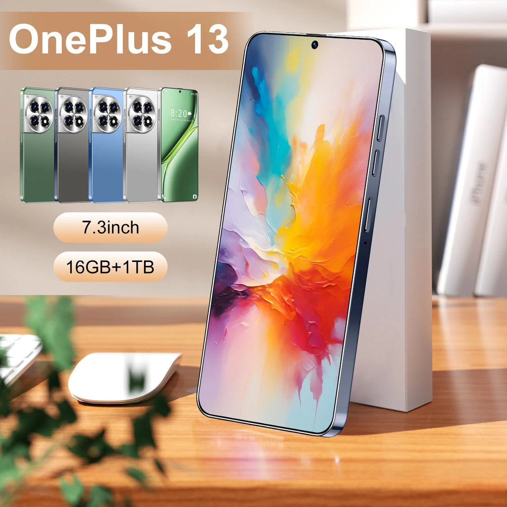 5G Smartphone Unlocked 16GB RAM 1TB Storage - 7.3 Inch AMOLED Display Tidesmit