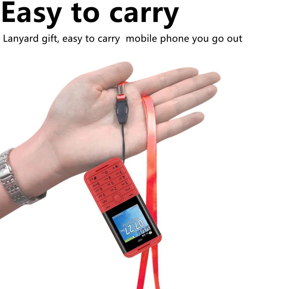 SERVO BM5310 Mini 3 SIM Standby Feature Mobile Phone Speed Dial Magic Voice Blacklist MP4 Player FM Radio Small Backup Cellphone