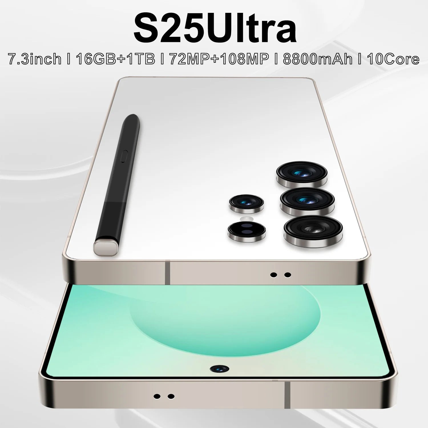 S25 Ultra 5G Smartphone, 16GB RAM, 1TB Storage - Dual SIM Tidesmit