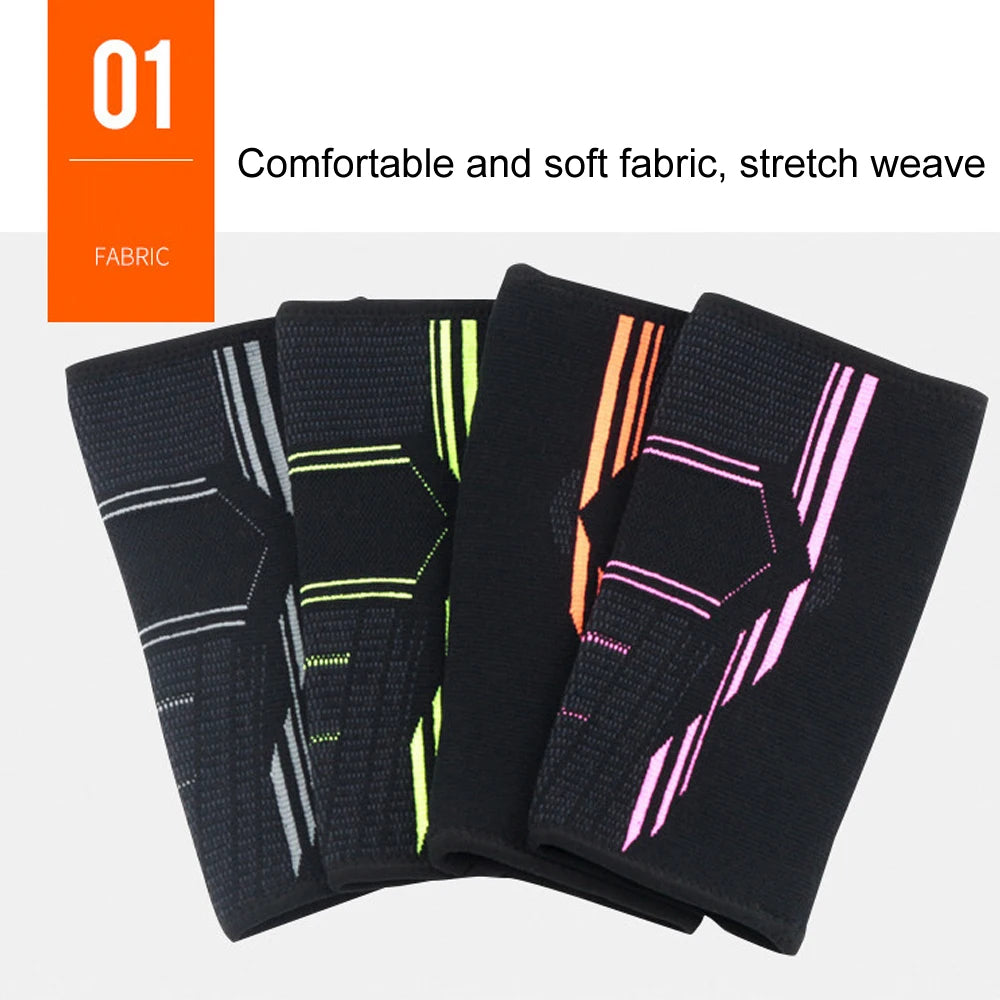 1 Pcs Fitness Elbow Brace Compression Support Sleeve for Tendonitis, Tennis Elbow, Golf Elbow Treatment, Reduce Joint Pain