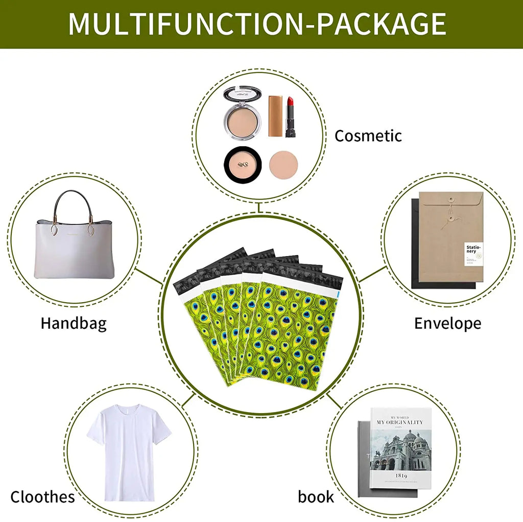 China Creatrust Factory Premium Quality Cheap Poly Mailer Postage Bag, Printed Custom Mailing Bags