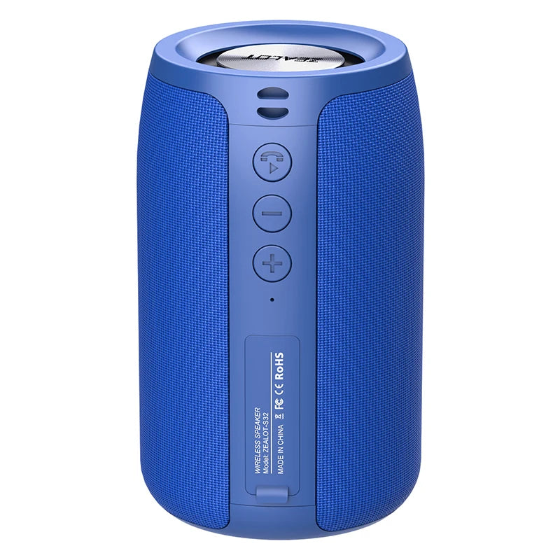 Bluetooth Speaker -High Bass Sound Rechargeable Stereo Party Waterproof Smart Outdoor Mini Wireless Portable Blue Tooth Speaker With Microphone