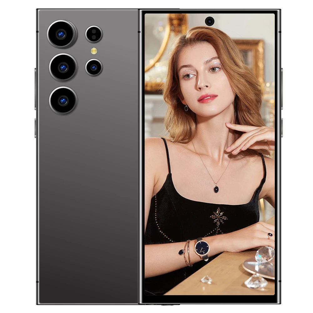 2024 New Design Fold S24 Ultra+ 5G Cell Mobile Phone 16+1TB Huge Memory Android 14 Hot Selling S Fold 24 Smart Phone - Tidesmit